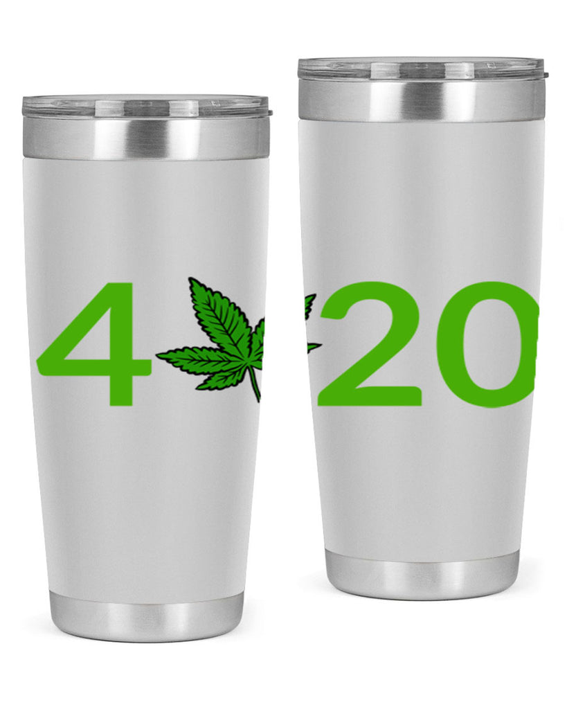 4 cannabis 20#- marijuana- Tumbler