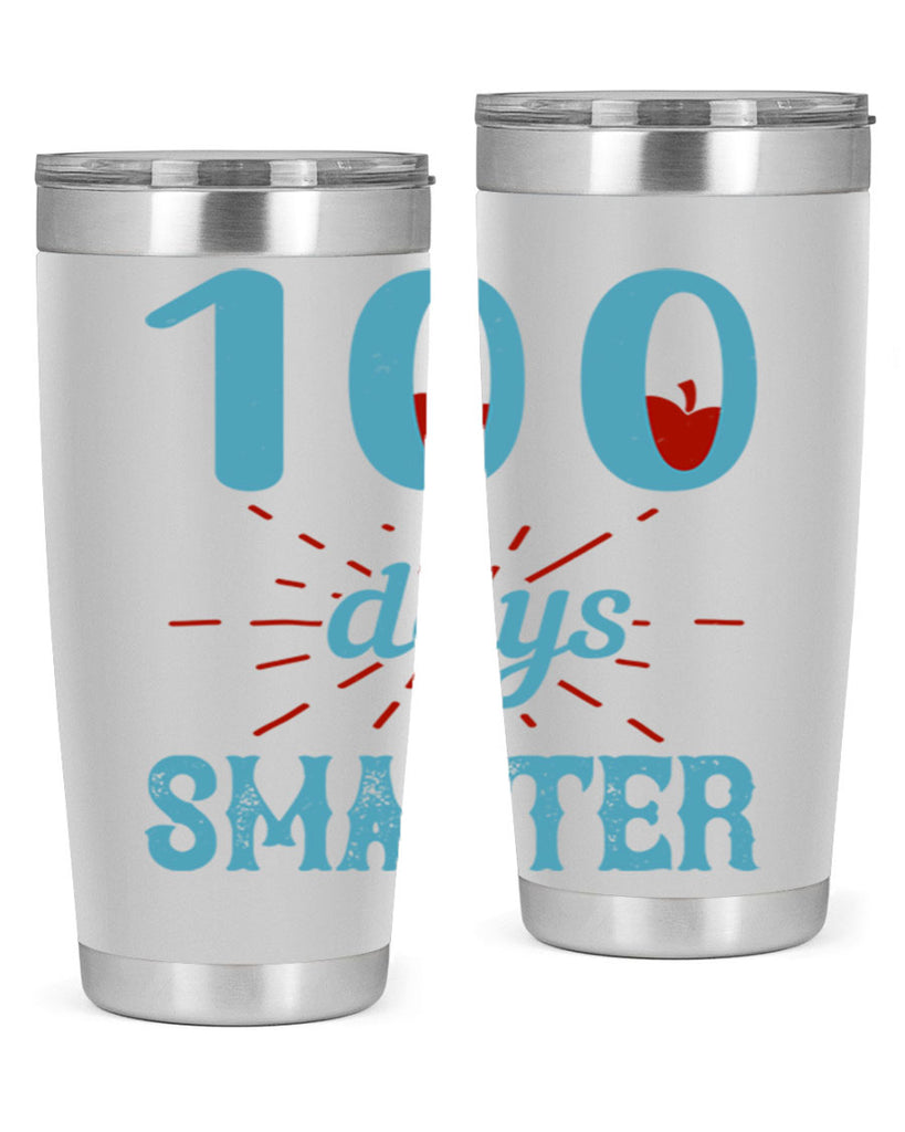 7 days smarter 47#- 100 days of school- Tumbler