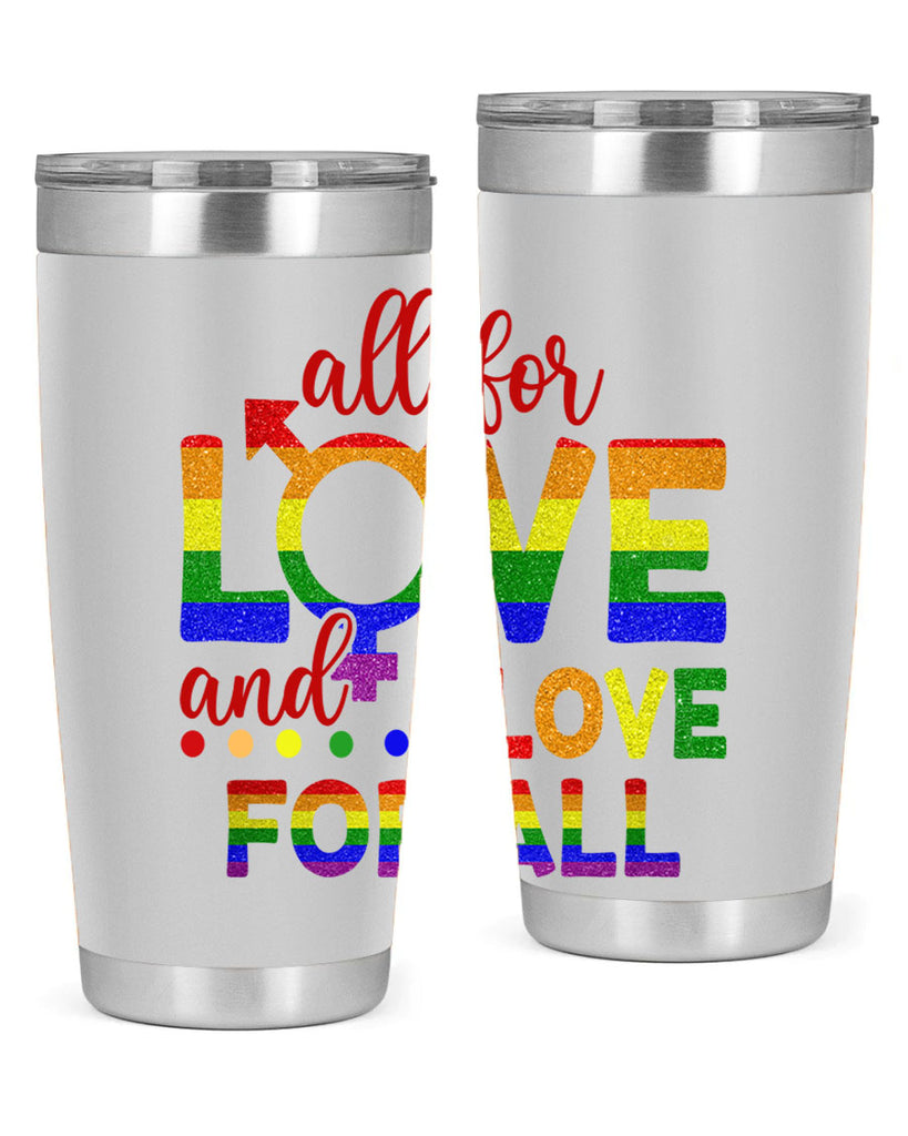 All For Love Love For All Lgbt Design 45#- lgbt- Tumbler