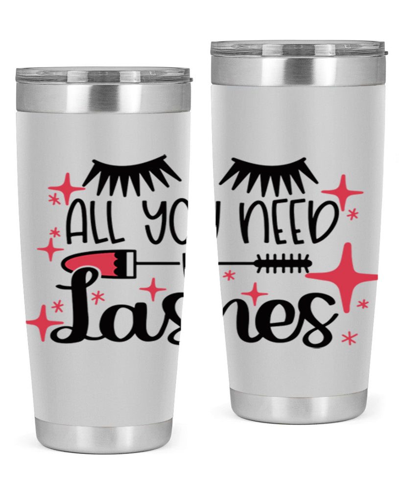 All You Need Is Lashes Style 145#- make up- Tumbler