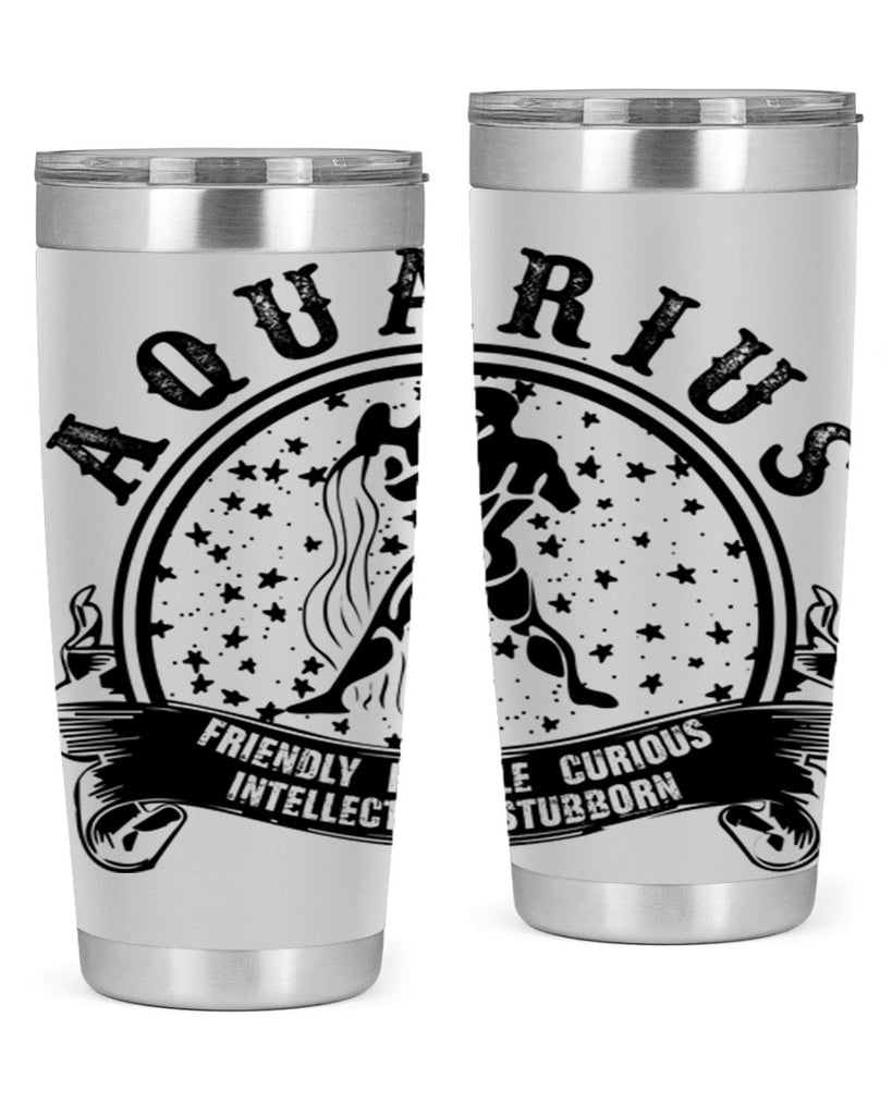 Aquarius 42#- zodiac- Tumbler