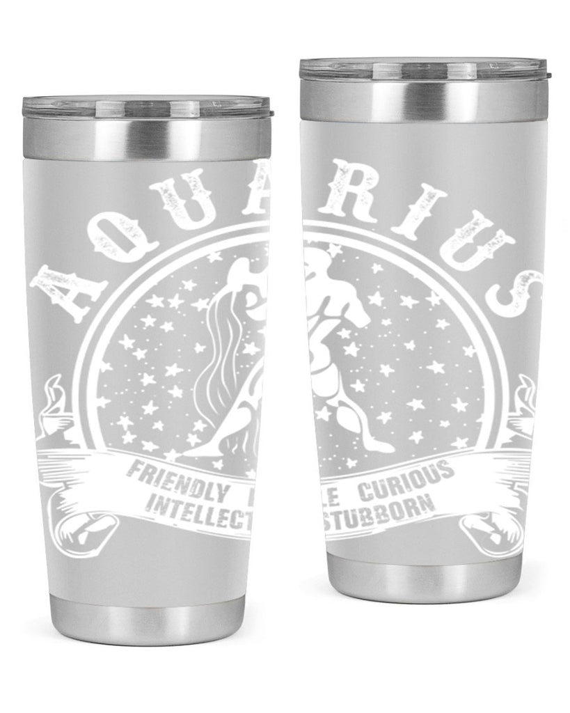 Aquarius 43#- zodiac- Tumbler