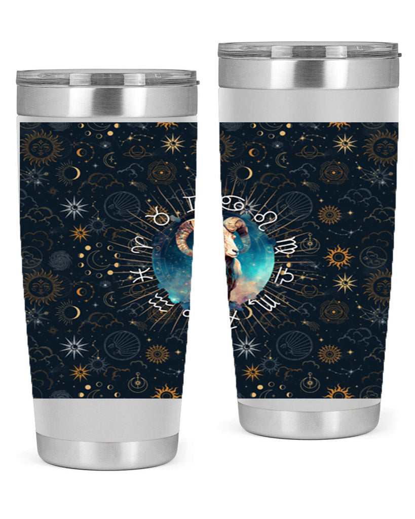 Aries Straigth 95#- zodiac- Tumbler