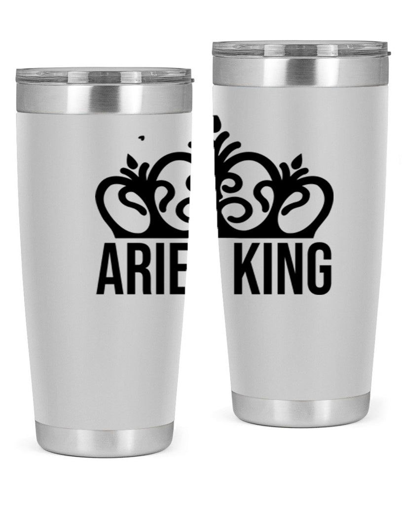 Aries king 107#- zodiac- Tumbler