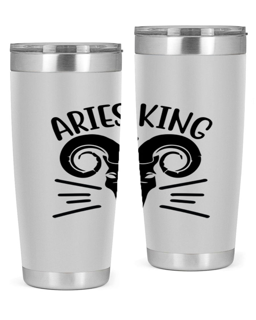 Aries king 109#- zodiac- Tumbler