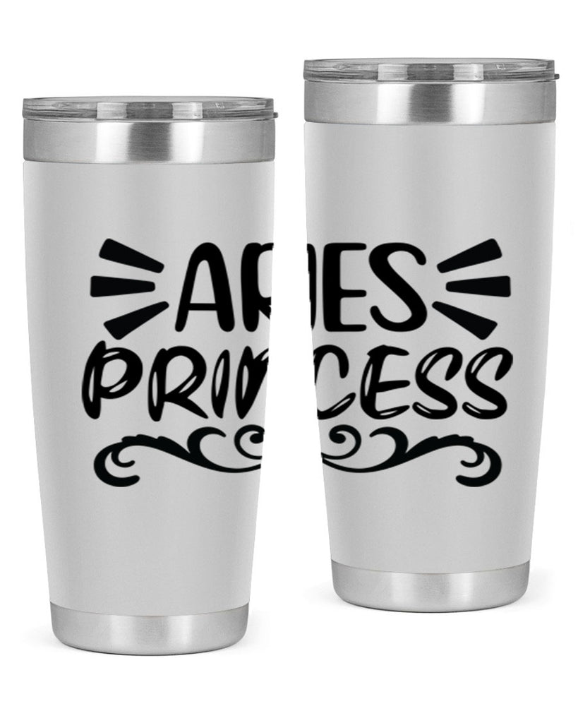 Aries princess 117#- zodiac- Tumbler