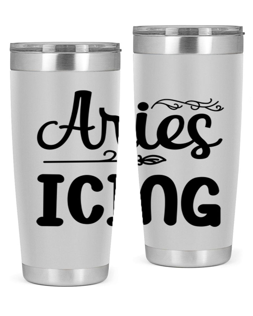 Ariesicing 106#- zodiac- Tumbler