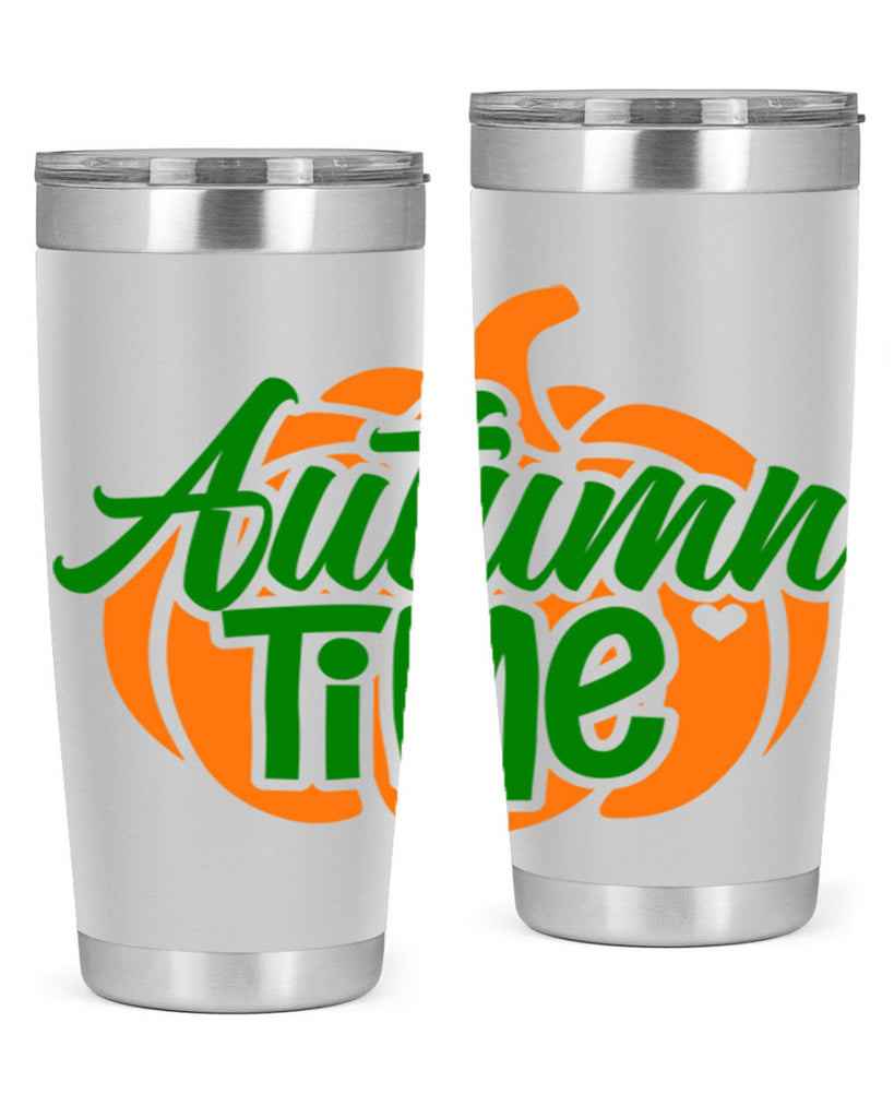 Autumn Time 34#- fall- Tumbler