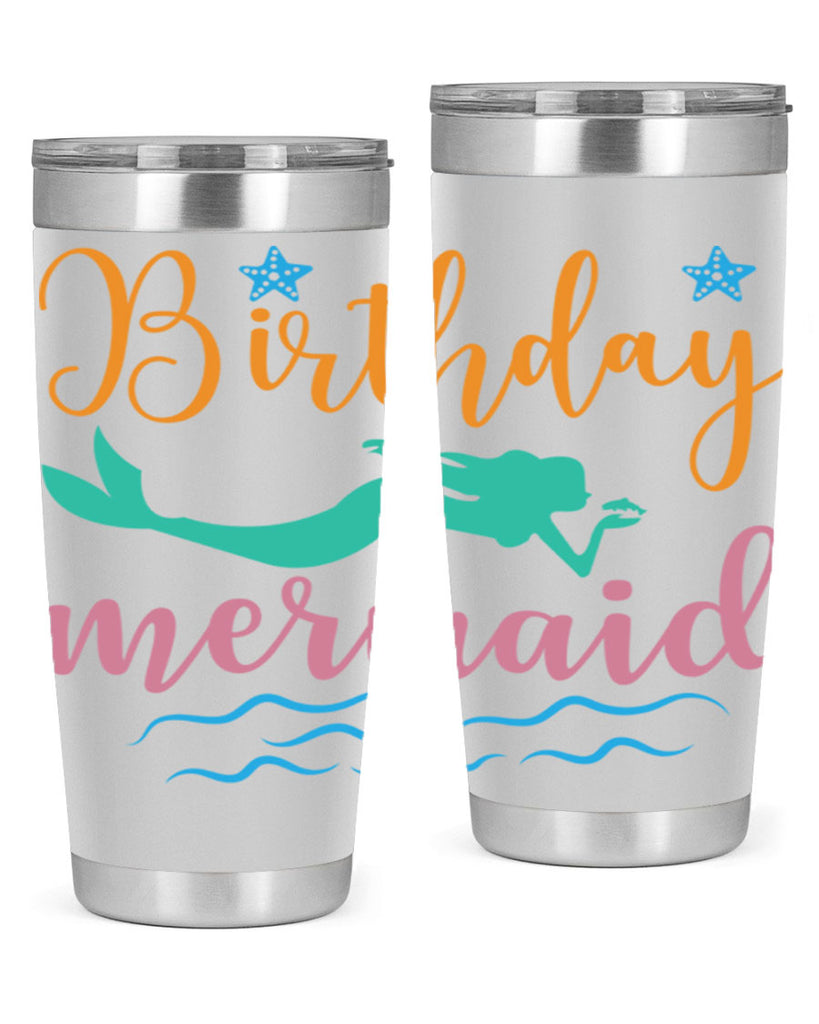 Birthday Mermaid Design 79#- mermaid- Tumbler