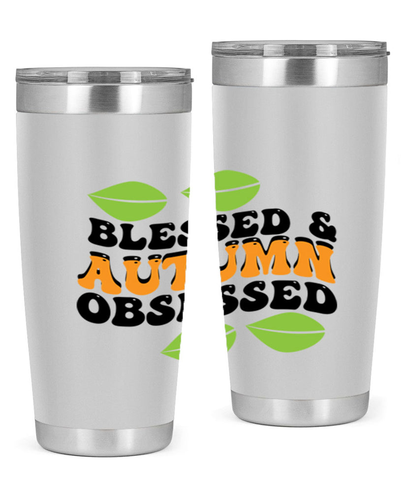 Blessed Autumn Obsessed 48#- fall- Tumbler