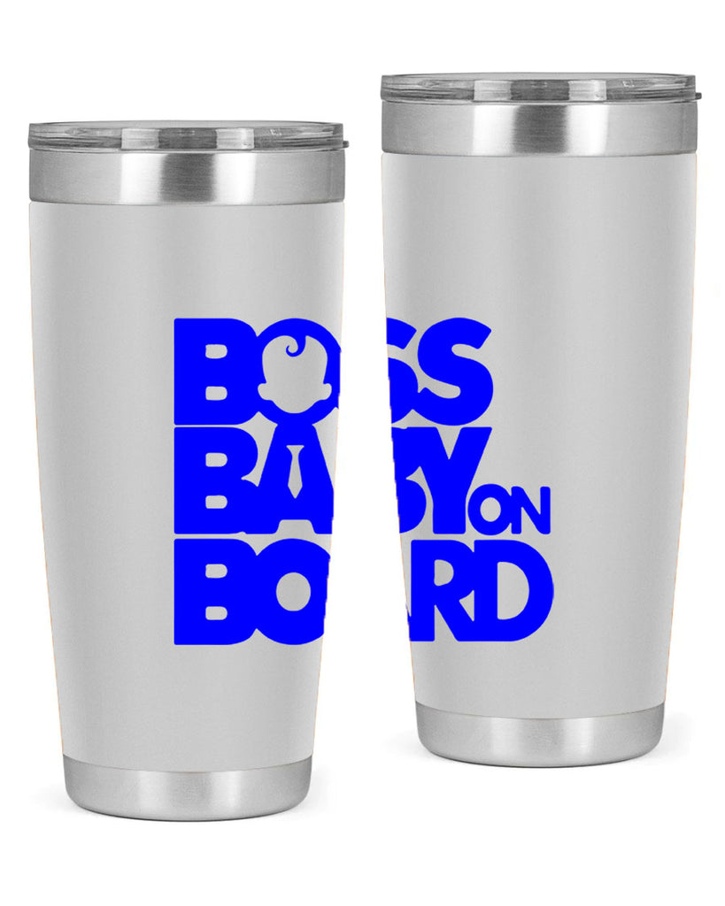 Boss Baby On Board 2#- black words phrases- Cotton Tank