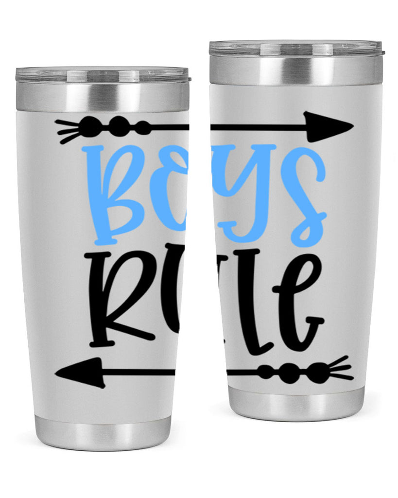 Boys Rule Style 108#- baby- tumbler