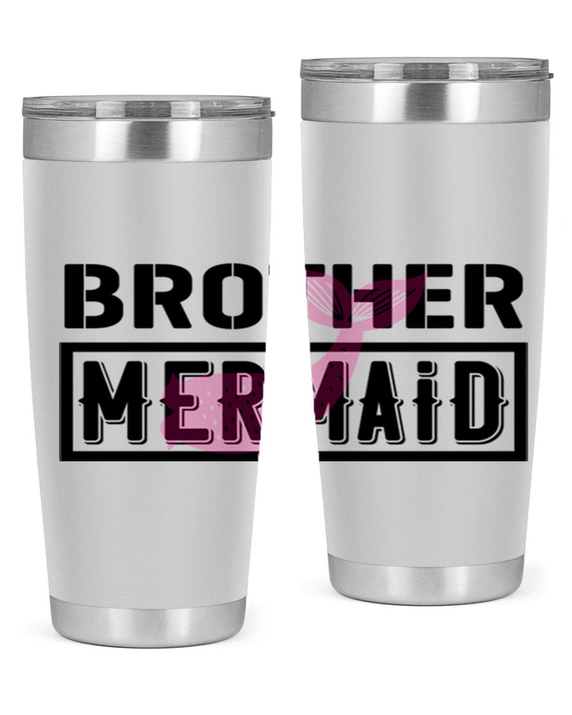 Brother mermaid 86#- mermaid- Tumbler