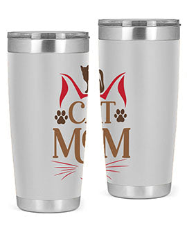 Cat Mom Style 6#- cat- Tumbler