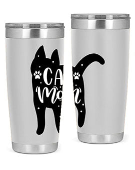 Cat Mom Style 86#- cat- Tumbler