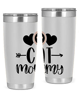 Cat Mommy Style 87#- cat- Tumbler