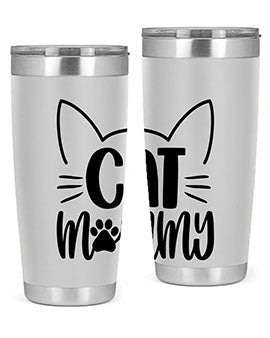 Cat Mommy Style 88#- cat- Tumbler