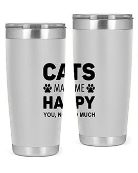 Cats Make Me Style 40#- cat- Tumbler