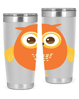 Cute Owl A TurtleRabbit 2#- owl- Tumblers