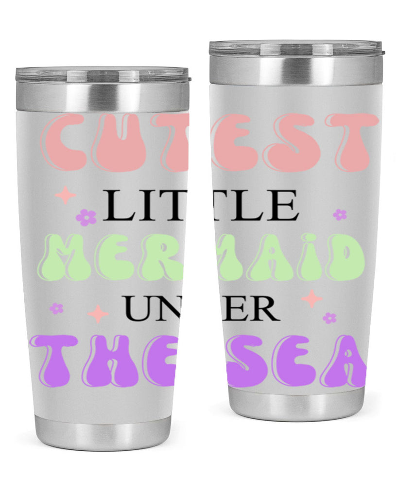 Cutest Little Mermaid Under The 99#- mermaid- Tumbler