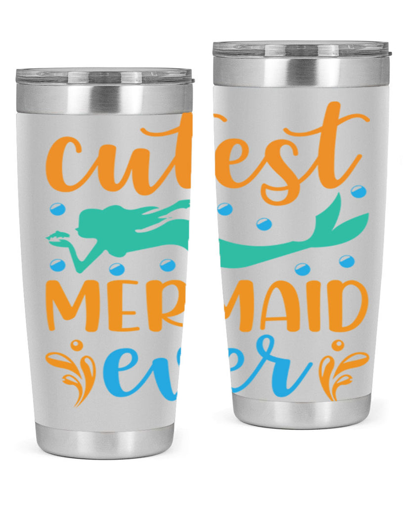 Cutest Mermaid Ever Design 102#- mermaid- Tumbler