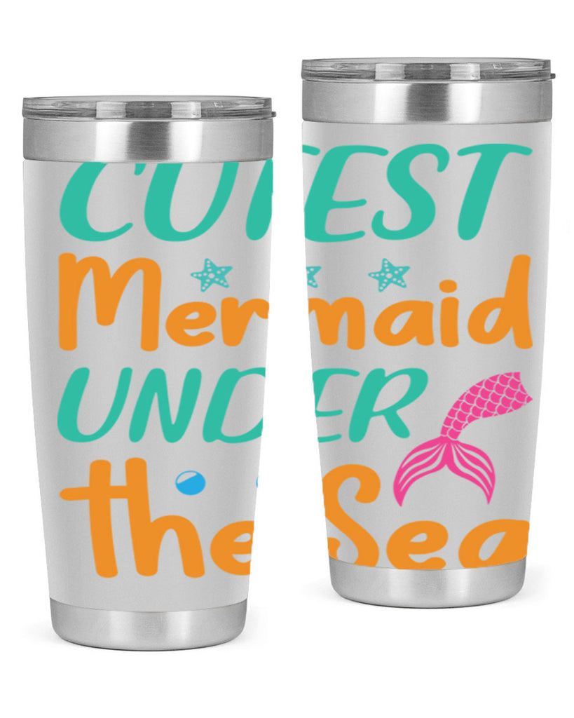 Cutest Mermaid Under the Sea 107#- mermaid- Tumbler