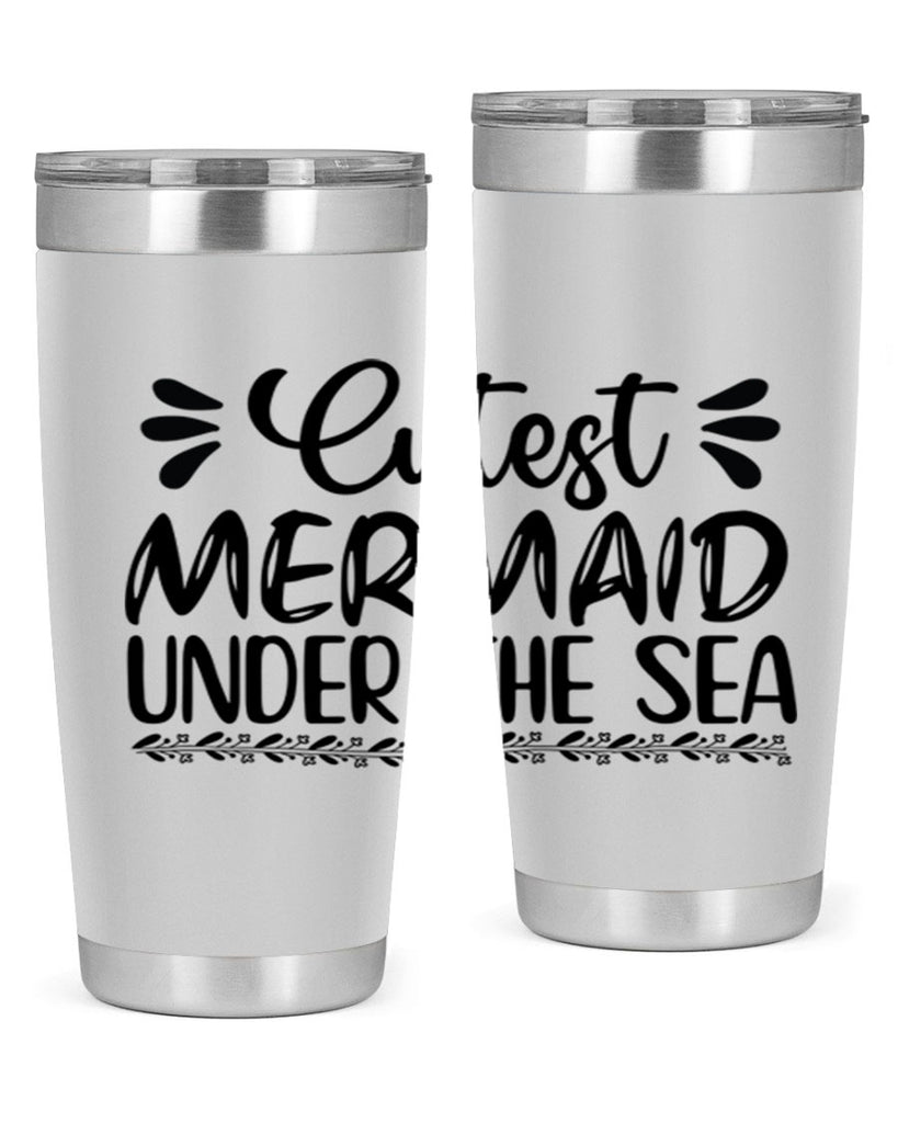 Cutest mermaid under the sea 105#- mermaid- Tumbler