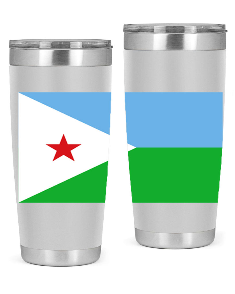 Djibouti 150#- world flags- Tumbler