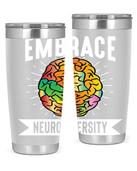 EmbraceNeurodiversityAwarenessTshirt 133#- alzheimers- Tumbler