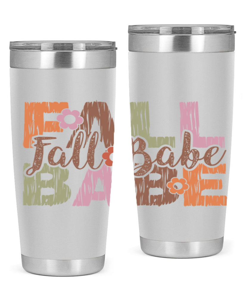 Fall Babe 88#- fall- Tumbler