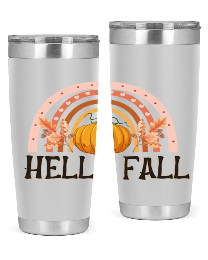 Fall Boho Rainbow 91#- fall- Tumbler