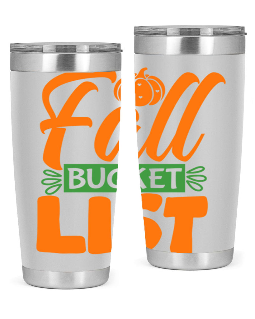 Fall Bucket List 93#- fall- Tumbler