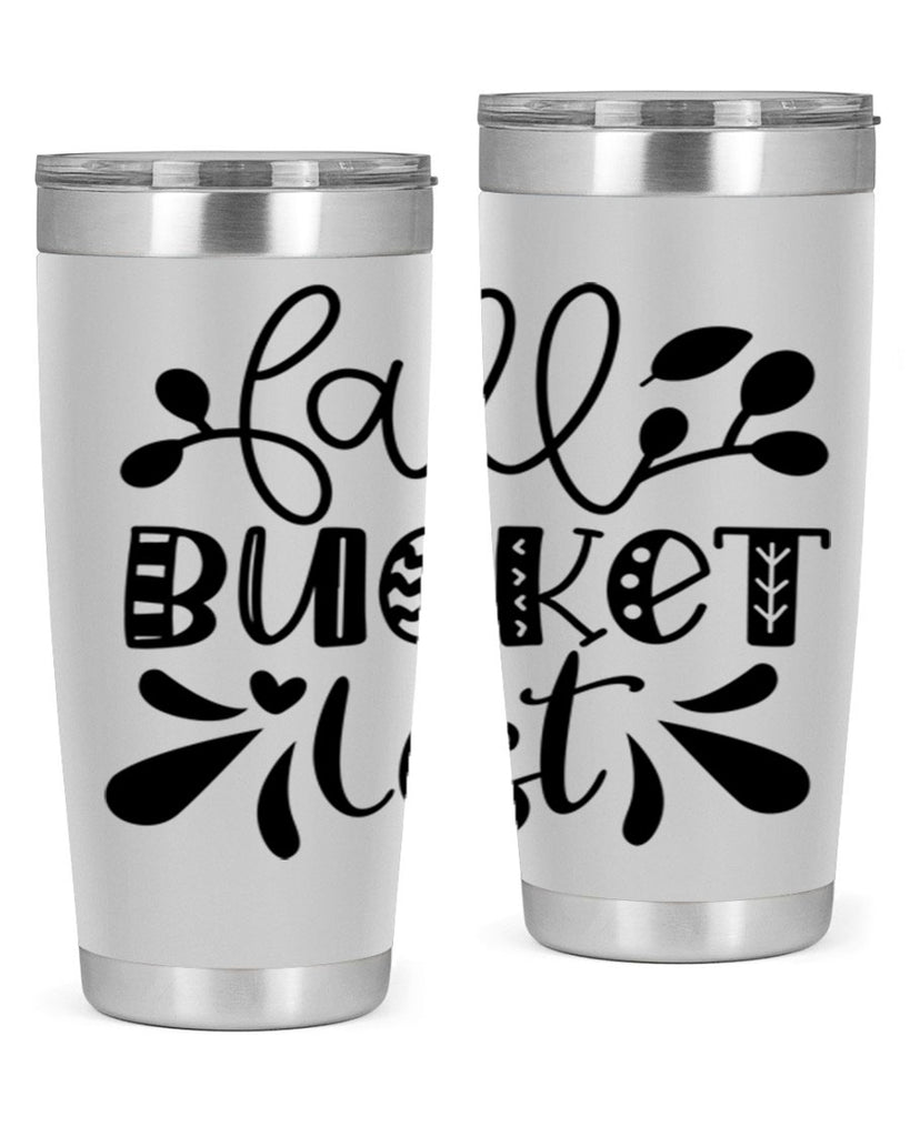 Fall Bucket List 94#- fall- Tumbler