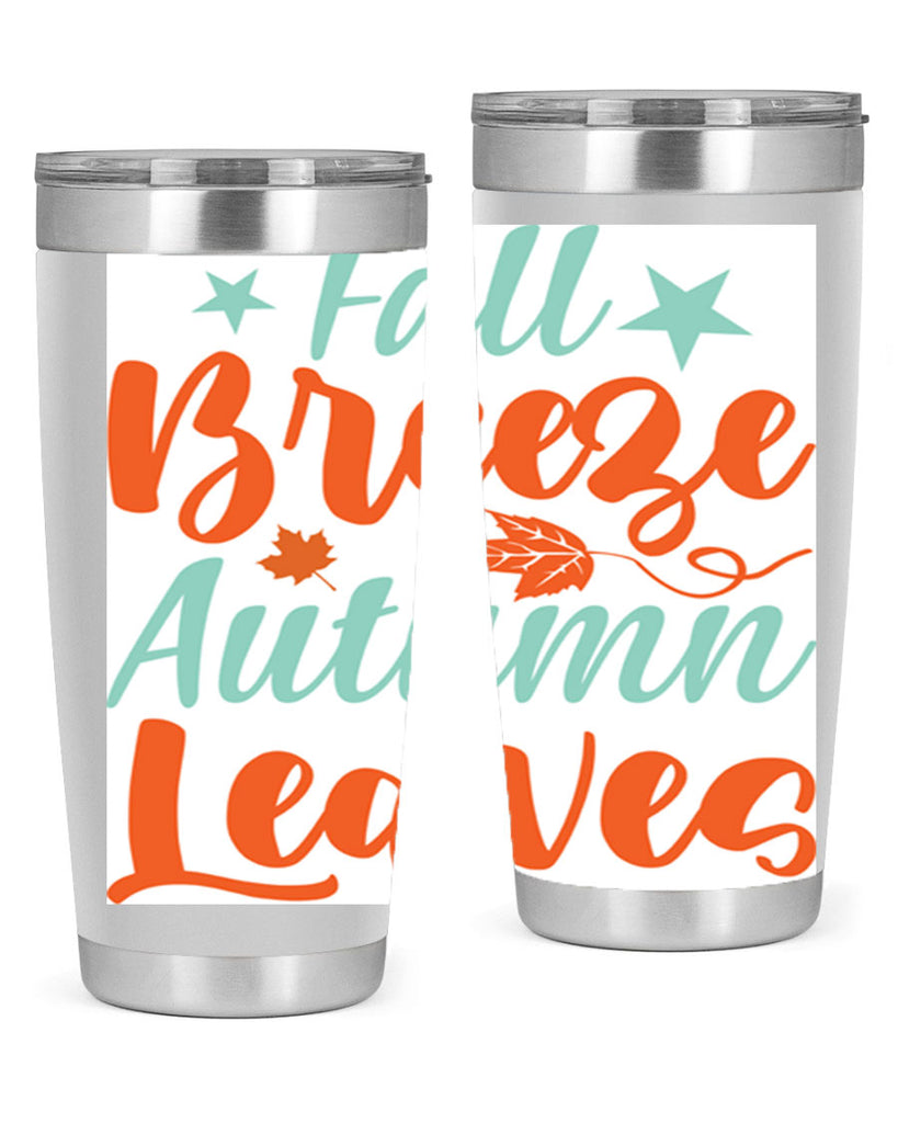 FallBreezeAutumnLeaves 147#- fall- Tumbler