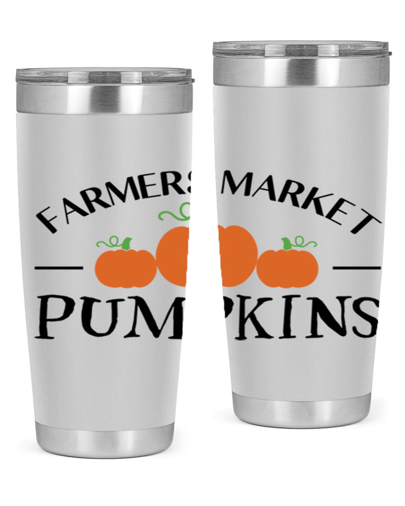 Farmers Market Pumpkins 178#- fall- Tumbler