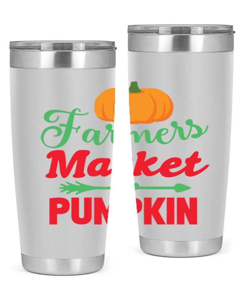 FarmersMarketPumpkin 180#- fall- Tumbler