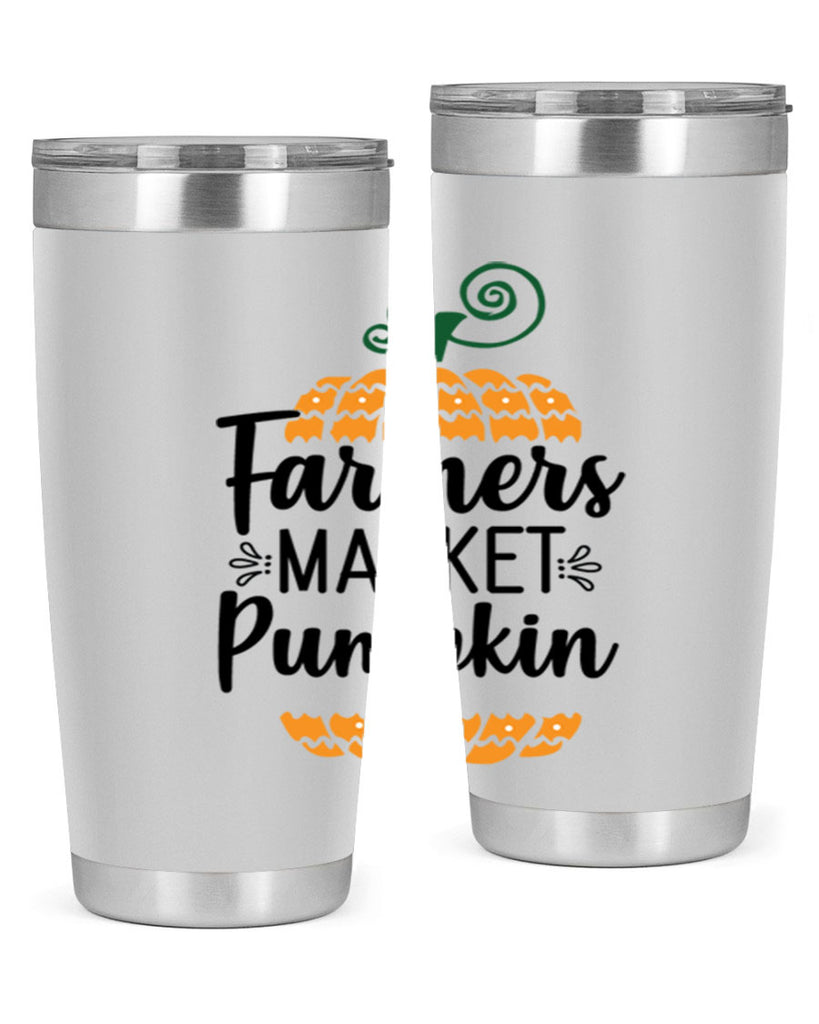 Farmersmarketpumpkin 179#- fall- Tumbler