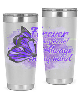 Forever In My Hear Alzheimer 149#- alzheimers- Tumbler