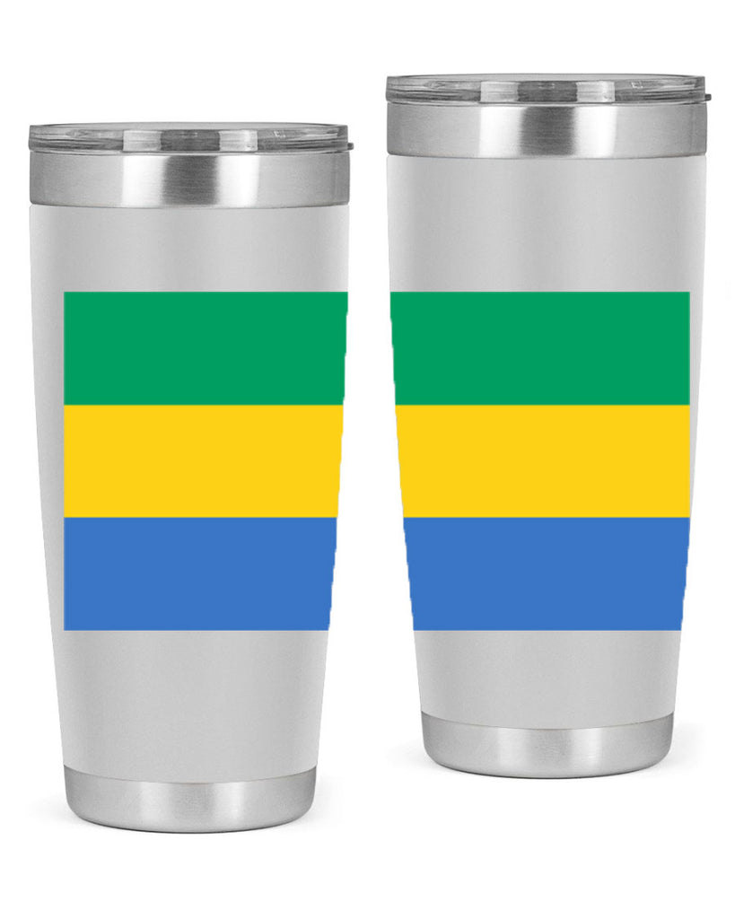 Gabon 136#- world flags- Tumbler