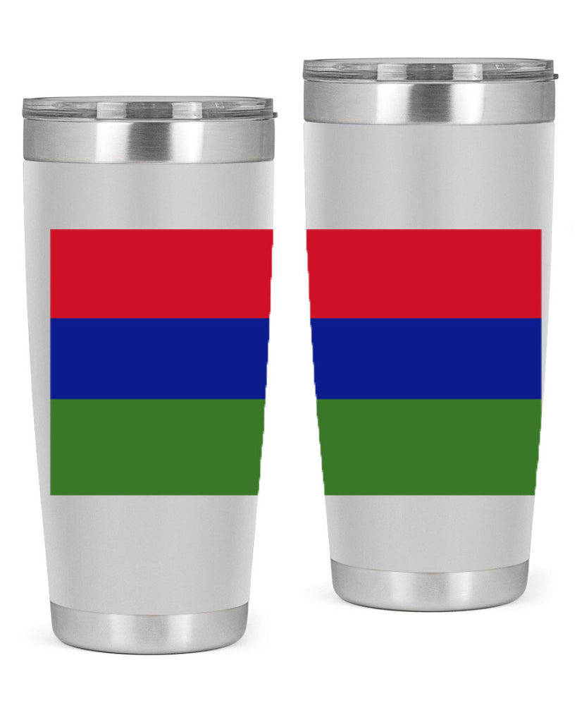 Gambia 135#- world flags- Tumbler