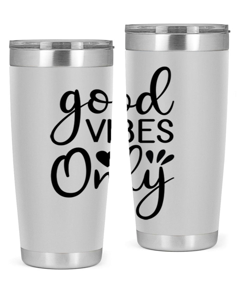 Good vibes only design 202#- mermaid- Tumbler