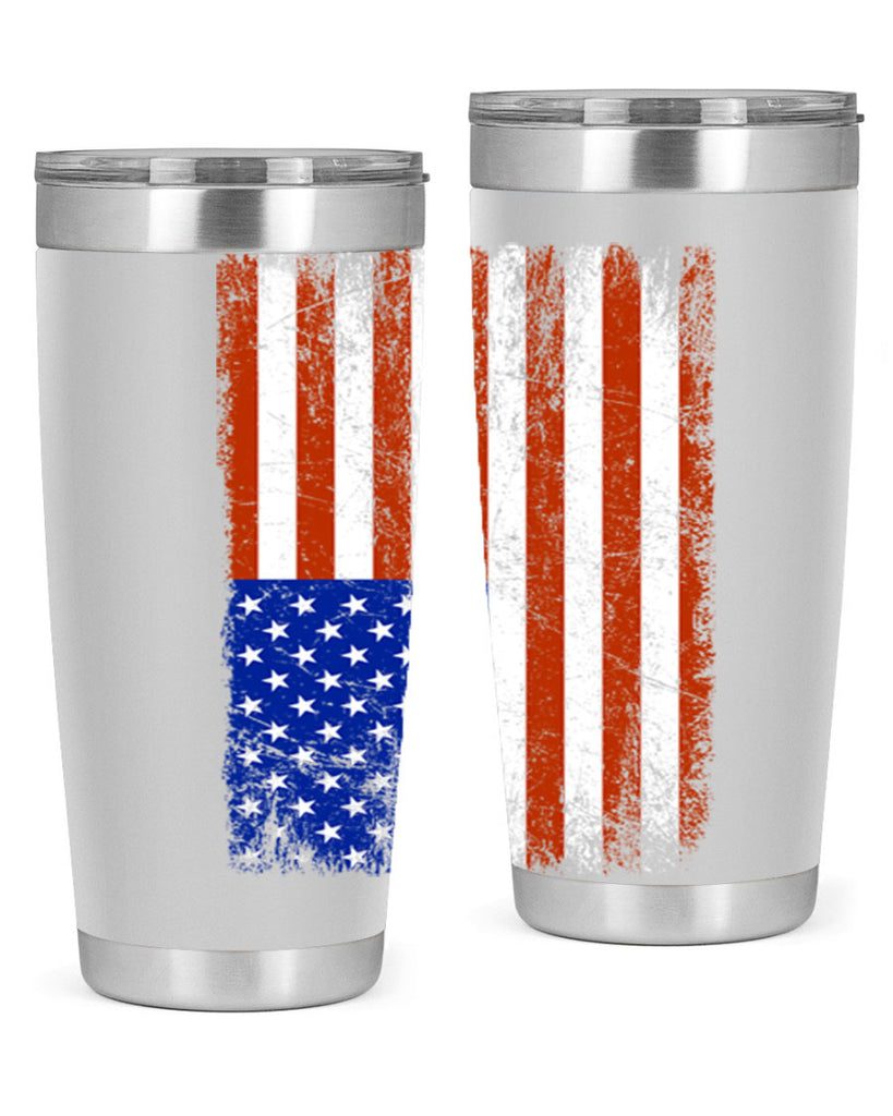 Grunge Flag 52#- Us Flags- Tumbler