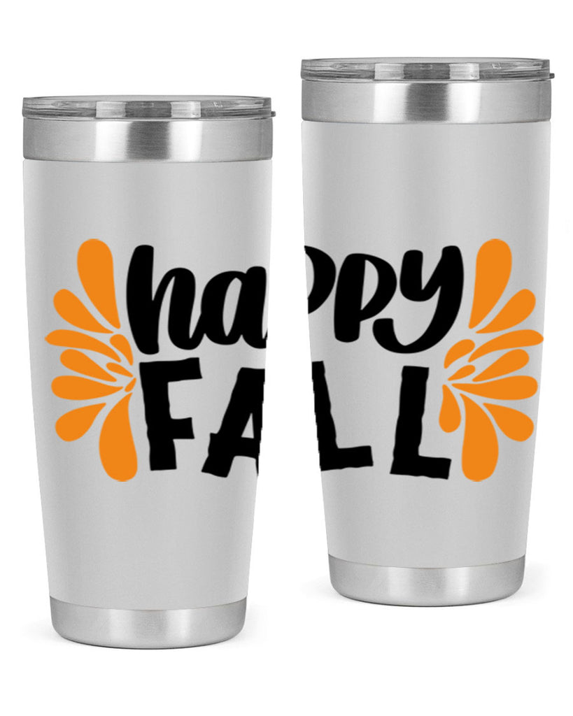 Happy Fall 491#- fall- Tumbler