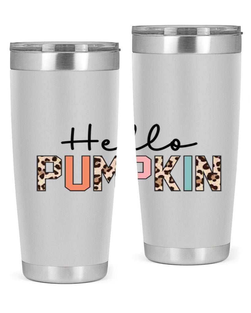 Hello pumpkin 289#- fall- Tumbler