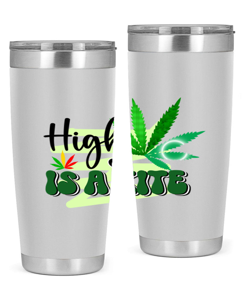 High is a Kite 116#- marijuana- Tumbler