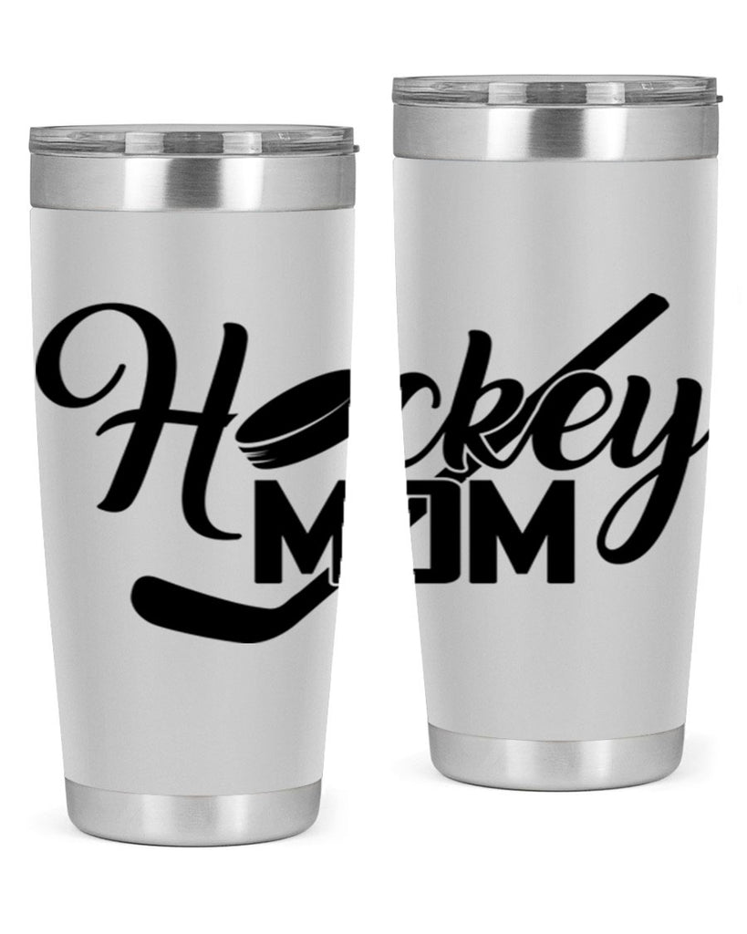 Hockey mom 1186#- hockey- Tumbler