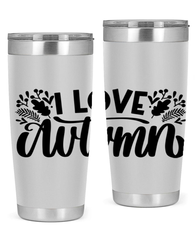 I Love Autumn 497#- fall- Tumbler