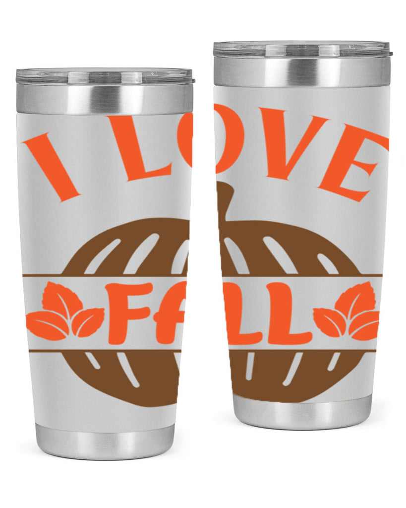 I Love Fall 337#- fall- Tumbler