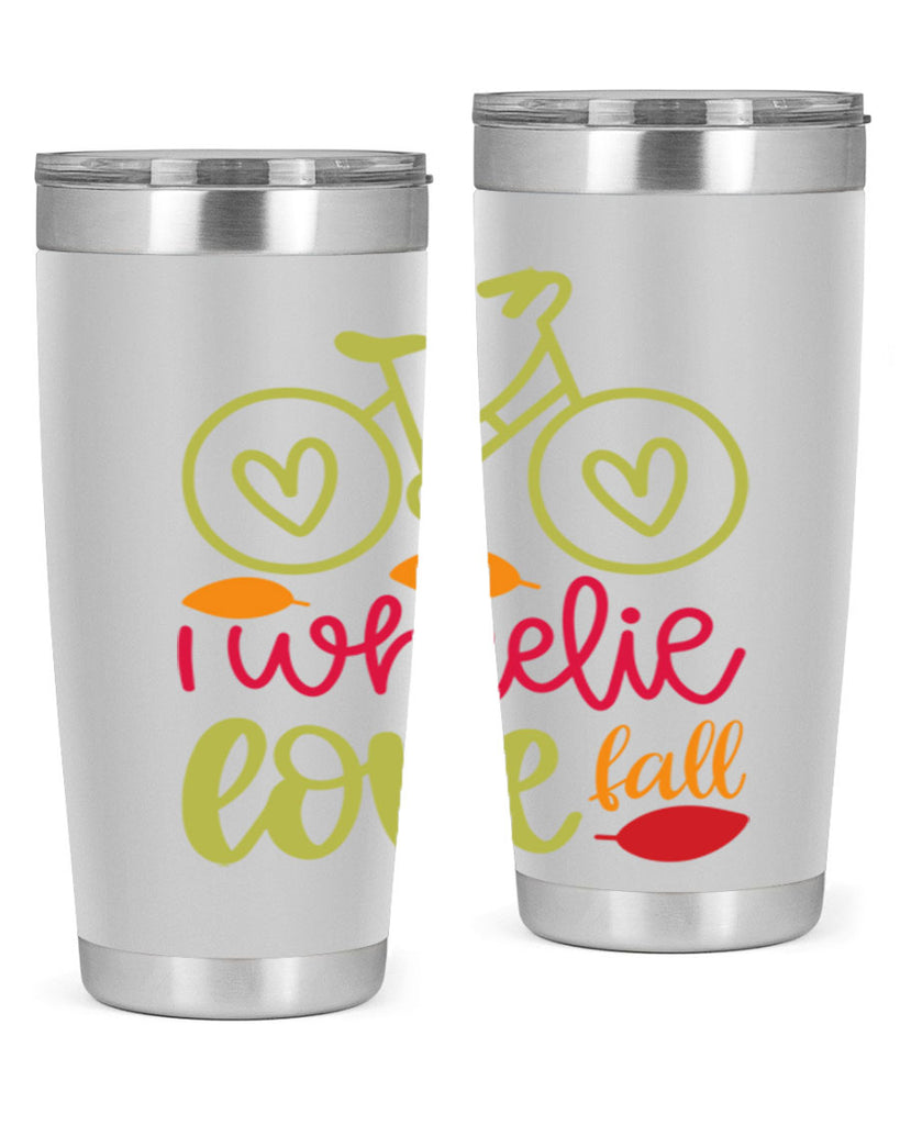 I Wheelie Love Fall 342#- fall- Tumbler