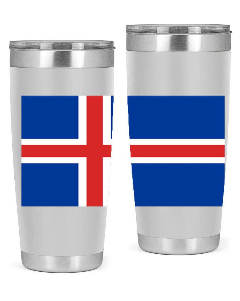 Iceland 122#- world flags- Tumbler